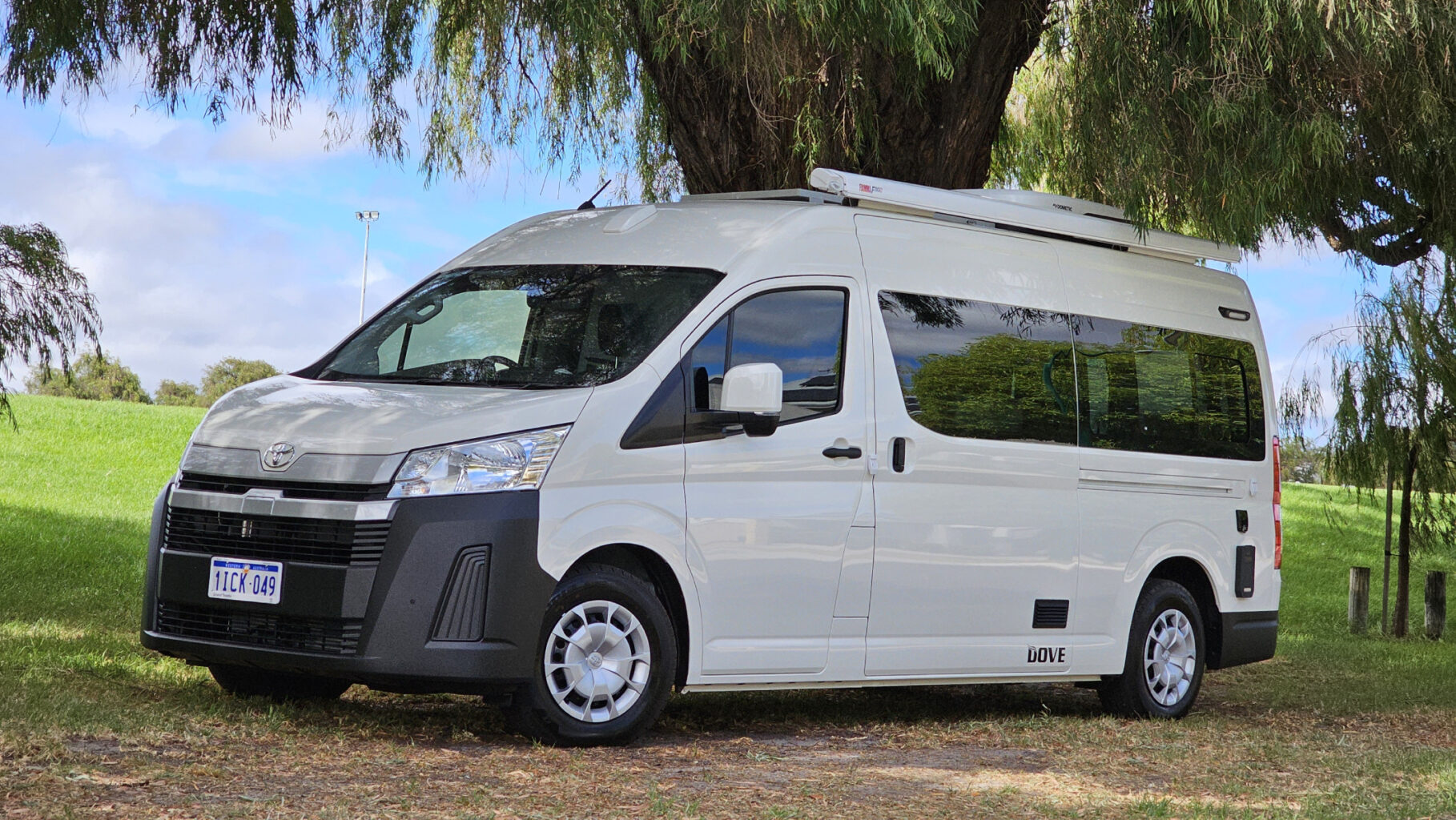 Toyota SLWB Hiace Dove Campervan